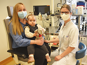 Familie Wöhler mit Dr. Wilma Großmann