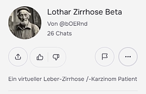 KI-Chatbot als virtueller Patient