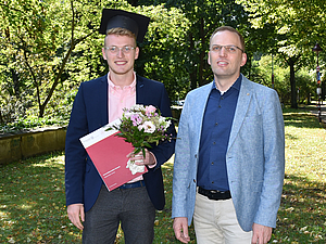 Paul Baaske und Niels Behlau