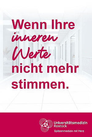 Plakat mit Spruch