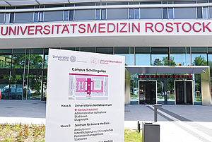 Mit etwa 35.000 Notfallpatienten pro Jahr eine der größten Notaufnahmen in Mecklenburg-Vorpommern: die Zentrale Notaufnahme im Universitären Notfallzentrum der Unimedizin Rostock