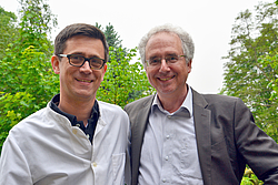 Dr. Tim Jürgens (l.) und Prof. Dr. Peter Kropp bieten ein Forum für Experten der Schmerzmedizin
