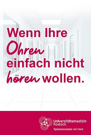 Plakat mit Spruch